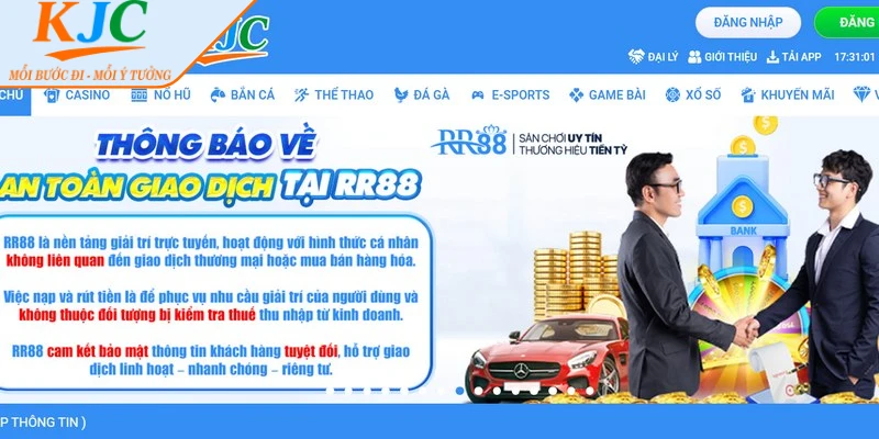 RR88 gia nhập liên minh KJC