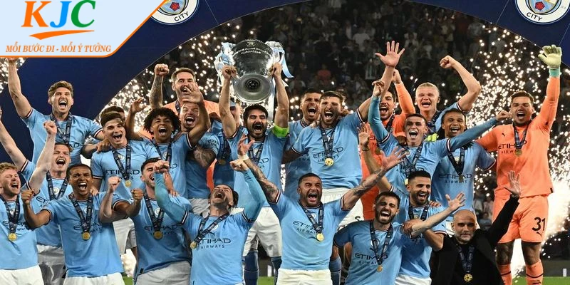 KJC tài trợ cho giải Champions League