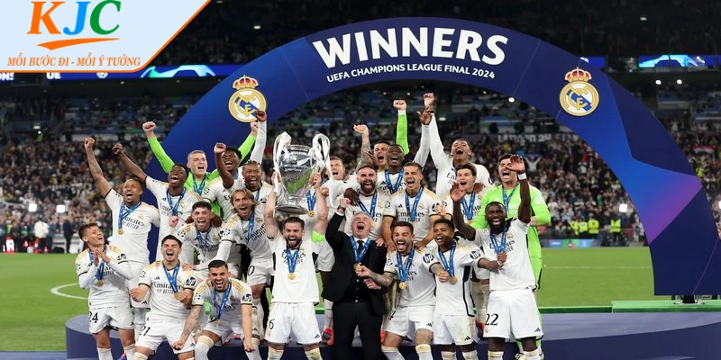 KJC tài trợ cho giải Champions League